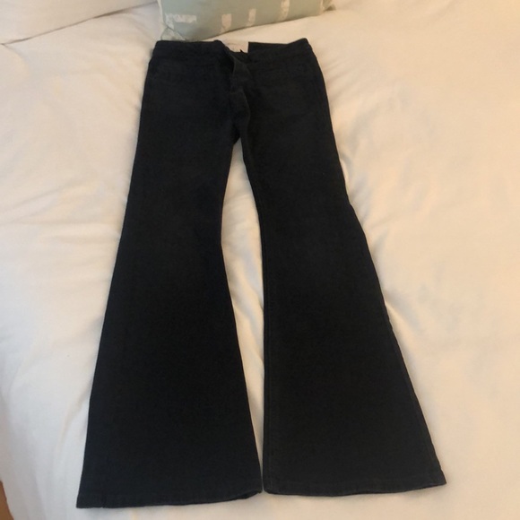 BCBGeneration Stretch Denim Flare Leg Jeans - Picture 6 of 7